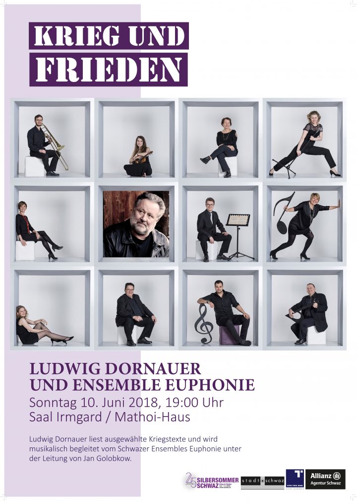 10.6.2018 Krieg und Frieden Mathoihaus in Schwaz 19:00 Uhr